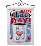 Happy Best Dad Day - Father's Day Summer Vertical Impressions Decorative Flags HG115135 Made In USA