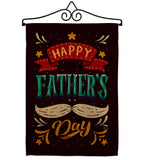 Hooray Father's Day - Father's Day Summer Vertical Impressions Decorative Flags HG115151 Made In USA