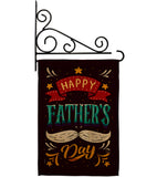 Hooray Father's Day - Father's Day Summer Vertical Impressions Decorative Flags HG115151 Made In USA