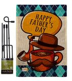 Classic Father Day - Father's Day Summer Vertical Impressions Decorative Flags HG115154 Made In USA