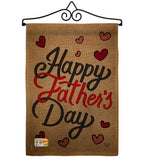 Happy Father's Day - Father's Day Summer Vertical Impressions Decorative Flags HG191087 Made In USA