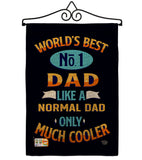 Cooler Dad - Father's Day Summer Vertical Impressions Decorative Flags HG192187 Made In USA