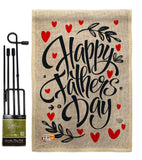 Special Father Day - Father's Day Summer Vertical Impressions Decorative Flags HG192191 Made In USA