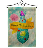 Happy Daddy Day - Father's Day Summer Vertical Impressions Decorative Flags HG192615 Made In USA