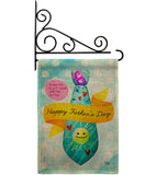 Happy Daddy Day - Father's Day Summer Vertical Impressions Decorative Flags HG192615 Made In USA
