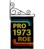 Pro 1973 Roe - Support Inspirational Horizontal Impressions Decorative Flags HG190161 Made In USA