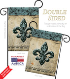 Flower De Luce - Fleur De Lys Interests Vertical Impressions Decorative Flags HG118003 Made In USA