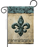 Flower De Luce - Fleur De Lys Interests Vertical Impressions Decorative Flags HG118003 Made In USA