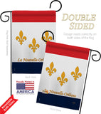 New Orleans - Fleur De Lys Interests Vertical Impressions Decorative Flags HG118006 Made In USA