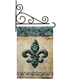 Flower De Luce - Fleur De Lys Interests Vertical Impressions Decorative Flags HG118003 Made In USA