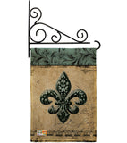 Flower De Luce - Fleur De Lys Interests Vertical Impressions Decorative Flags HG118003 Made In USA