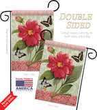 Double Dahlia - Floral Spring Vertical Impressions Decorative Flags HG104080 Made In USA