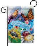 Spring Has Sprung - Floral Spring Vertical Impressions Decorative Flags HG104085 Made In USA