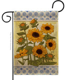 Sunflowers - Floral Spring Vertical Impressions Decorative Flags HG104109 Made In USA