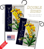 Spring Yellow Flowers - Floral Spring Vertical Impressions Decorative Flags HG104111 Made In USA