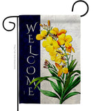 Spring Yellow Flowers - Floral Spring Vertical Impressions Decorative Flags HG104111 Made In USA