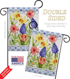 Spring Floral - Floral Spring Vertical Impressions Decorative Flags HG104112 Made In USA