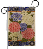 Sweet Hydrogens - Floral Spring Vertical Impressions Decorative Flags HG104120 Made In USA