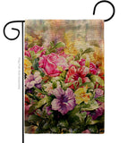 Spring Bouquet - Floral Spring Vertical Impressions Decorative Flags HG104123 Made In USA