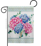 Hydrogens Burlap - Floral Spring Vertical Impressions Decorative Flags HG104139 Made In USA