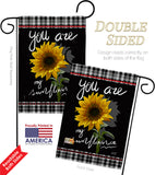 My Sunflower - Floral Spring Vertical Impressions Decorative Flags HG137253 Made In USA