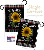 My Sunflower - Floral Spring Vertical Impressions Decorative Flags HG137253 Made In USA