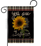 My Sunflower - Floral Spring Vertical Impressions Decorative Flags HG137253 Made In USA