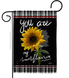 My Sunflower - Floral Spring Vertical Impressions Decorative Flags HG137253 Made In USA