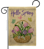 Spring - Floral Spring Vertical Impressions Decorative Flags HG137366 Made In USA