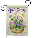 Spring - Floral Spring Vertical Impressions Decorative Flags HG137366 Made In USA