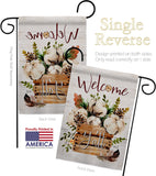 Cotton Bouquet Y'all - Floral Spring Vertical Impressions Decorative Flags HG137504 Made In USA