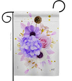 Flower Arrangment - Floral Spring Vertical Impressions Decorative Flags HG137605 Made In USA