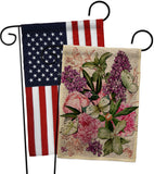 Pink Bouquet - Floral Garden Friends Vertical Impressions Decorative Flags HG120251 Made In USA