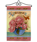 Springtime - Floral Spring Vertical Impressions Decorative Flags HG104084 Made In USA