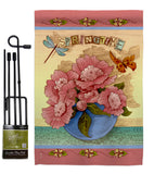 Springtime - Floral Spring Vertical Impressions Decorative Flags HG104084 Made In USA