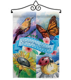 Spring Has Sprung - Floral Spring Vertical Impressions Decorative Flags HG104085 Made In USA