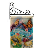 Spring Has Sprung - Floral Spring Vertical Impressions Decorative Flags HG104085 Made In USA