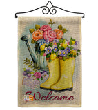 Spring Shower - Floral Spring Vertical Impressions Decorative Flags HG104099 Made In USA