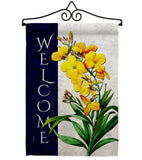 Spring Yellow Flowers - Floral Spring Vertical Impressions Decorative Flags HG104111 Made In USA