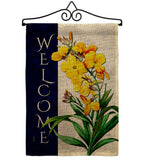 Spring Yellow Flowers - Floral Spring Vertical Impressions Decorative Flags HG104111 Made In USA