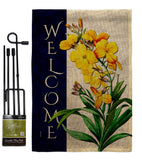 Spring Yellow Flowers - Floral Spring Vertical Impressions Decorative Flags HG104111 Made In USA