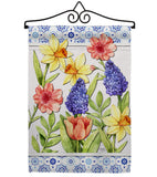 Spring Floral - Floral Spring Vertical Impressions Decorative Flags HG104112 Made In USA