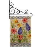 Spring Floral - Floral Spring Vertical Impressions Decorative Flags HG104112 Made In USA