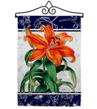 Orange Lilies - Floral Spring Vertical Impressions Decorative Flags HG104113 Made In USA