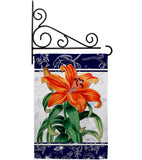 Orange Lilies - Floral Spring Vertical Impressions Decorative Flags HG104113 Made In USA