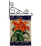 Orange Lilies - Floral Spring Vertical Impressions Decorative Flags HG104113 Made In USA