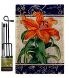 Orange Lilies - Floral Spring Vertical Impressions Decorative Flags HG104113 Made In USA