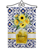 Sunflower Bouquet - Floral Spring Vertical Impressions Decorative Flags HG104115 Made In USA