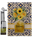 Sunflower Bouquet - Floral Spring Vertical Impressions Decorative Flags HG104115 Made In USA