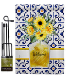 Sunflower Bouquet - Floral Spring Vertical Impressions Decorative Flags HG104115 Made In USA